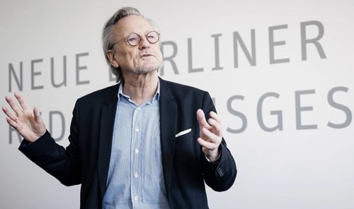 Peter Brandt, recorded during an interview at the NBR office in Berlin. 09.05.2022