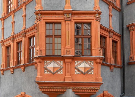 Schönhof, Schoenhof, Building of Silesian Museum, Schlesisches Museum, Görlitz, Goerlitz, Germany,