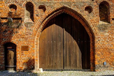 The Stralsund Maritime Museum in the former Katharinenkloster, headquarters of the German Maritime
