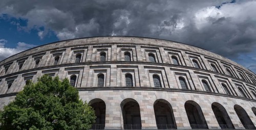 Congress Hall, unfinished National Socialist monumental building on the Nazi Party Rally Grounds,
