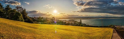 Bluff Hill Aussichtspunkt, Napier, Neuseeland
