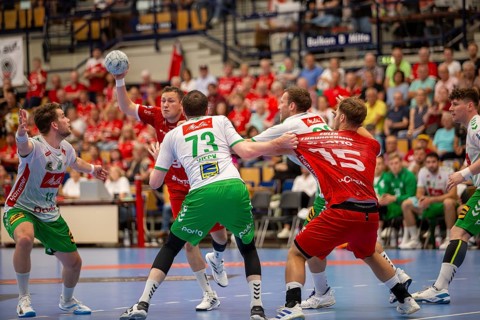 06.09.2024, 2nd HBL (German Handball League), Matchday 1: Eulen Ludwigshafen against GWD Minden