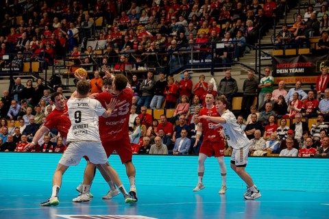 09.04.04.2024, 2nd HBL, German Handball League, Matchday 28) : Eulen Ludwigshafen against TSV