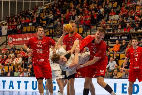 09.04.04.2024, 2nd HBL, German Handball League, Matchday 28) : Eulen Ludwigshafen against TSV