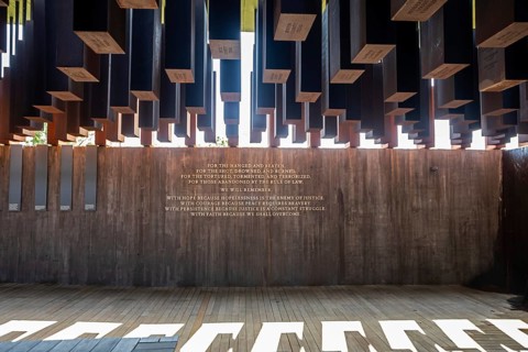 Montgomery, Alabama - The National Memorial for Peace and Justice documents and memorializes the