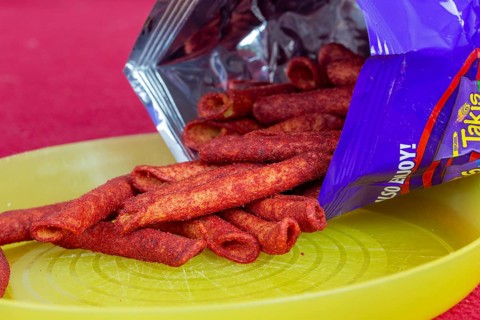 Close-up of TAKIS of the NITRO variety