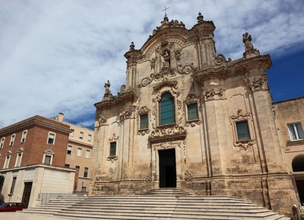 Chiesa di San Francesco di Assisi, Church of St Francis of Assisi, Matera, Basilicata, Italy,