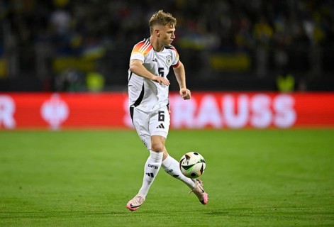 Joshua Kimmich GER (06) Action on the ball Max Morlock Stadium, Nuremberg, Bavaria, Germany, Europe
