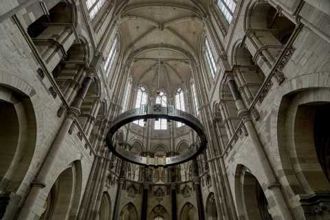 Magdeburg cathedral, Ceiling, Magdeburg, Saxony Anhalt, Germany, Europe