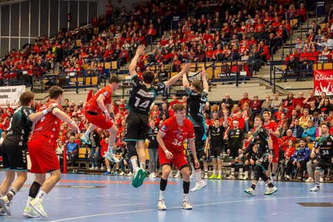 26.04.2024, 2nd HBL (German Handball League), Matchday 30: Owl Ludwigshafen vs TuSEM Essen (final