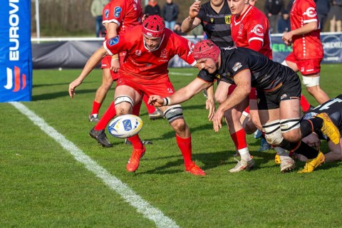 European Men's Rugby Championship, match for 7th place: Germany vs. Switzerland in Heidelberg