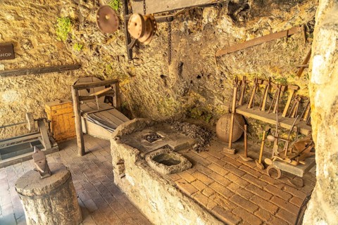 Old forge in Krka National Park, Croatia, Europe