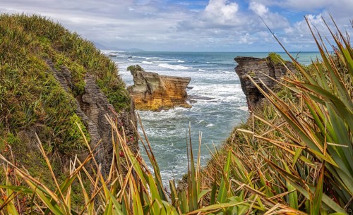 Pancake Rocks, Paparoa National Park, New Zealand, Oceania