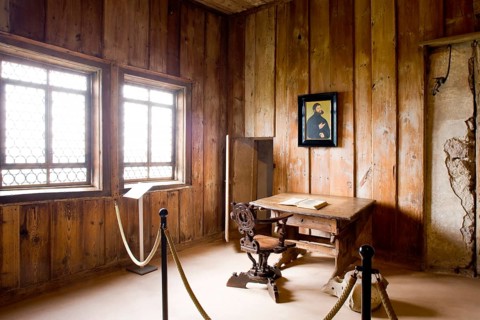 Wartburg Castle is a castle in Thuringia, situated above the town of Eisenach at the north-western