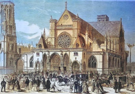 Parish Church of Saint-Germain-l'Auxerrois is an important late Gothic church in Paris, Queen
