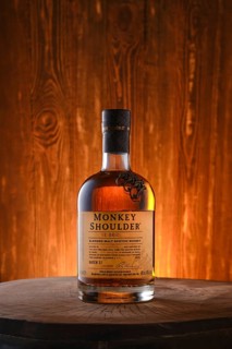 April 8, 2022, Minsk, Belarus, Monkey Shoulder blended malt scotch whisky, Europe