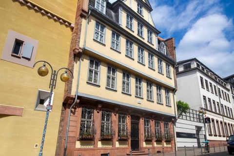 Goethehaus Frankfurt am Main: Johann Wolfgang Goethe was born in this house