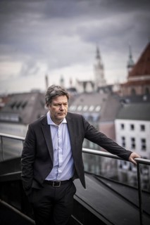 The Federal Minister of Economics and Climate Protection Robert Habeck on 17 February 2024 at the