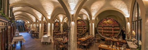Ratskeller Interior Panorama Bremen Germany