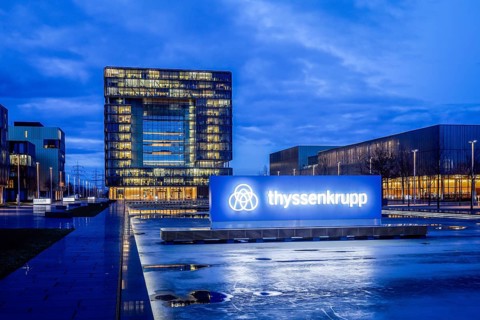 ThyssenKrupp Headquarters, Essen, Ruhr Area, North Rhine-Westphalia, Germany, Europe