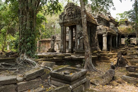Prea Khan, Angkor Wat, Angkor, UNESCO World Heritage Site, Siem Reap, Cambodia, Indochina,