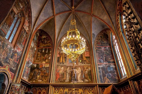 Prague castle, Gothic Metropolitan Cathedral of Saints Vitus, Wenceslas and Adalbert, Saint