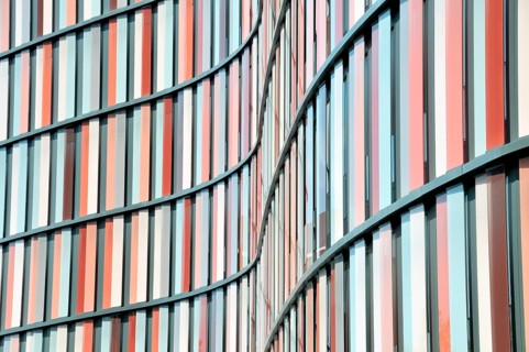 Cologne Oval Offices, modern office building on Gustav-Heinemann-Ufer, Cologne-Bayenthal, Cologne,