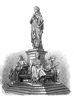 The Schiller statue by Reinhold Begas, in Berlin, Germany, in 1880, Historical, digital