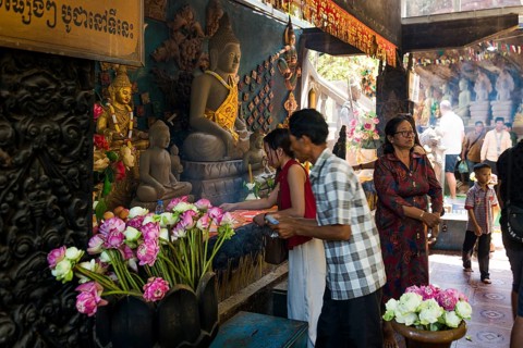 Preah Ang Thom Temple, Phnom Kulen National Park, Siem Reap, Cambodia, Asia