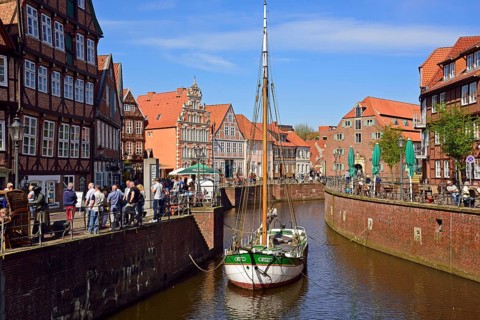 Europe, Germany, Lower Saxony, Stade, Hamburg Metropolitan Region, Hanseatic City, Hanseatic
