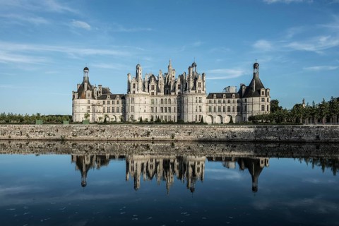 Chambord Castle, north façade, UNESCO World Heritage Site, Loire, Department Loire et Cher, Centre