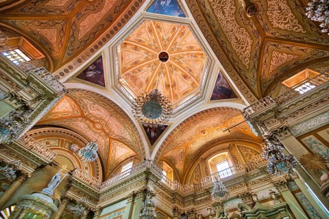 Entrance of Basilica of Our Lady of Guanajuato (Basílica de Nuestra Senora de Guanajuato)