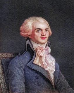 Maximilien Robespierre 1758-1794 Jacobin leader during the French Revolution, Historical, digitally