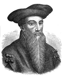 Johann Georg Faust, also Georg Faust, around 1480 to around 1541, a travelling miracle healer,