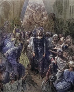 King Louis IX alias Saint Louis, captured in Egypt in 1250 during the seventh crusade, Historical,
