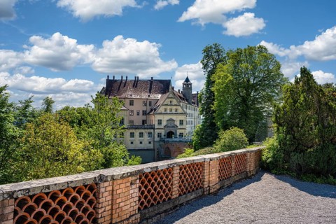 Heiligenberg Castle, Ranaissance architectural style, municipality of Heiligenberg, Lake Constance,