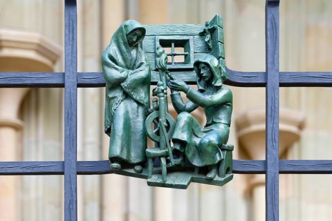 Prague castle, Gothic Metropolitan Cathedral of Saints Vitus, Wenceslas and Adalbert, Decorative