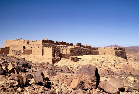 Fort Motylinski 1908 09, Tarhaouhaout, Tamanrasset, Ahaggar Mountains, Sahara Desert, Algeria,
