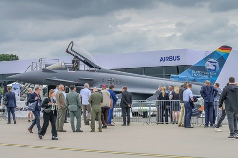 Eurofighter, German Air Force, ILA 2024, International Aerospace Exhibition Berlin, Schönefeld,