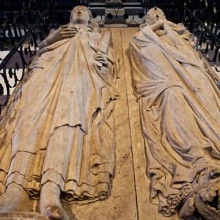 Tomb of Henry the Lion and Mathilde Plantagenet in the cathedral, Cathedral Church of St Blasii in