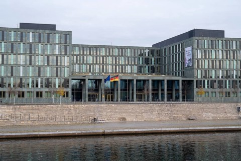 Berlin office of the BMBF, Federal Ministry of Education and Research, Kapelle-Ufer, Spree, Berlin,
