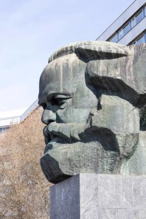 Karl Marx Monument, Chemnitz, Saxony, Germany, Europe