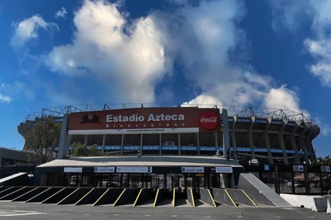 Estadio Azteca, Azteca Stadium, home of the Club America football club and venue for the opening