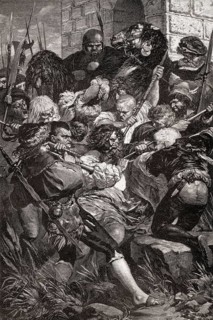 The capture of Count Helfenstein, city of Weinsberg, German Peasants' War, 16th April 1525