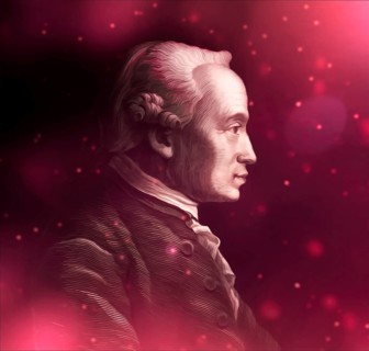 Immanuel Kant, 1724, 1804, German philosopher of the Enlightenment, digitally altered