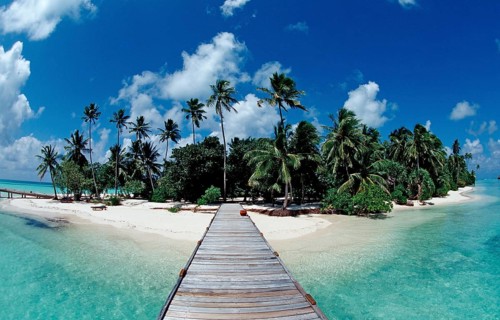 Maldives Island, Maldives, Indian Ocean, Medhufushi, Meemu Atoll, Asia