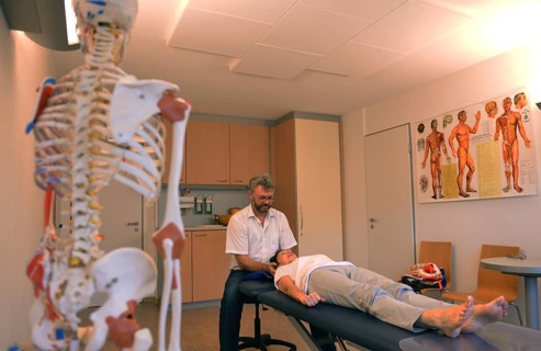 Consultation in a specialist group practice for orthopaedics on 28. 06. 2017 in Iserlohn, Germany,