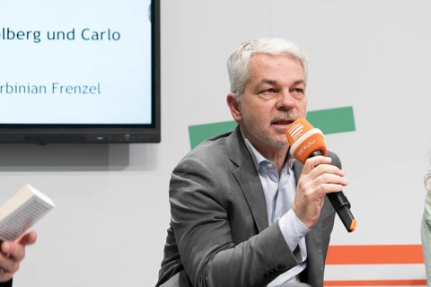 FRANKFURT AM MAIN, Germany, October 20 2023: Carlo Masala (*1968, German political scientist (born