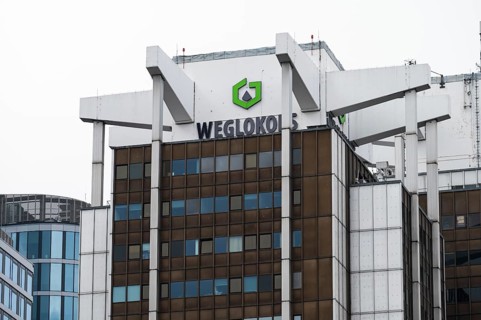 Katowice, Silesian, Poland, March 24, 2024, Headquarters of the Weglokoks company, a coal exporting