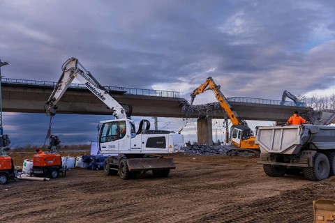 Following investigations of another reinforced concrete bridge in Saxony and the cracks caused by